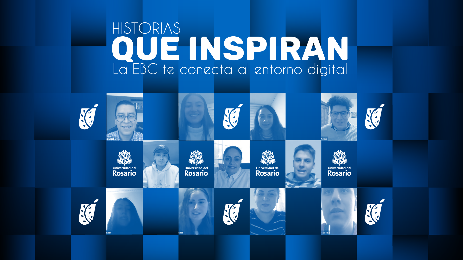 Alumnos y profesores de la Escuela Bancaria y Comercial y de la Universidad del Rosario