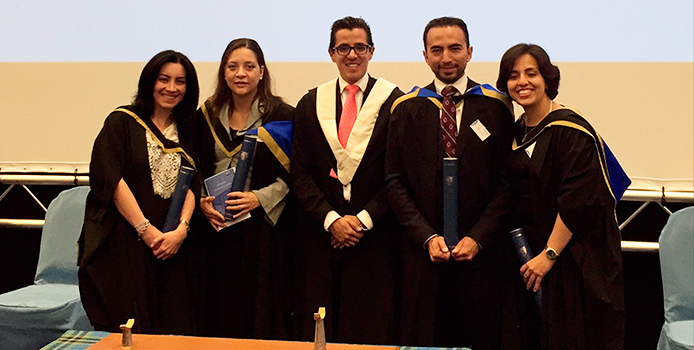 Ramón Martínez Juárez acompañó a los estudiantes de la EBC a recibir su grado de MBA