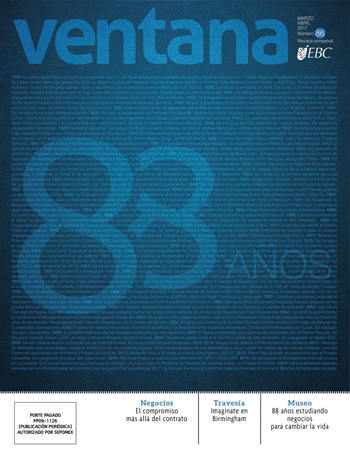 Publicación Ventana EBC - Núm. 86