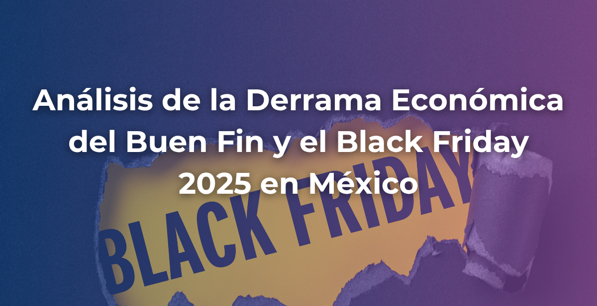 Análisis de la derrama económica del Buen Fin y el Black Friday 2025 en México