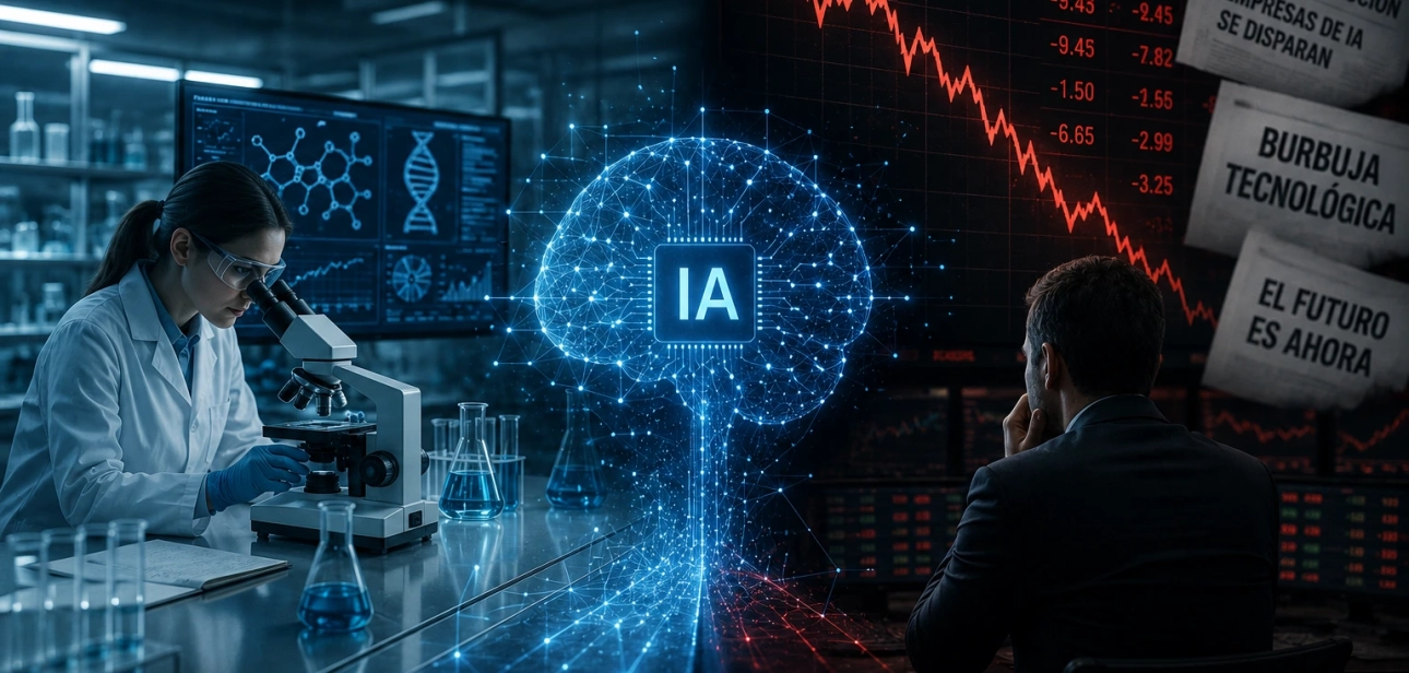IA Donde la Ciencia Avanza, la Especulación Retrocede. ¿Por qué el ROI real está en los laboratorios y no en la bolsa