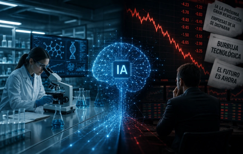 IA Donde la Ciencia Avanza, la Especulación Retrocede. ¿Por qué el ROI real está en los laboratorios y no en la bolsa