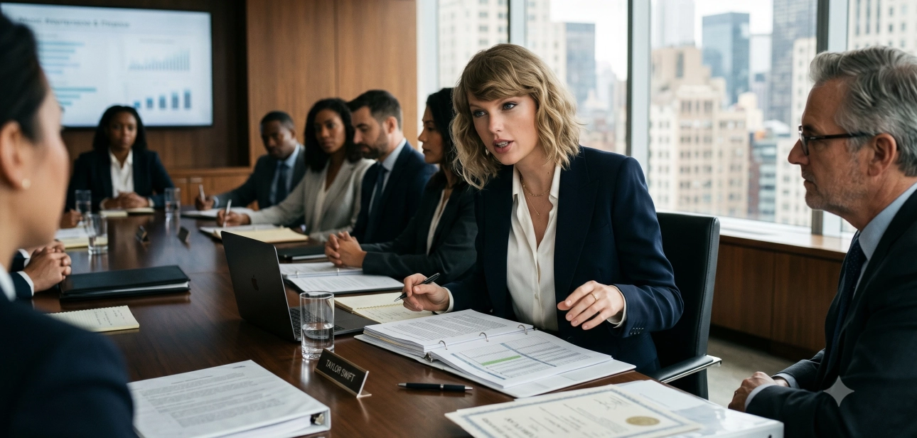 Taylor Swift Un caso de negocio donde el control de la Propiedad Intelectual convirtió una crisis un exito billonario