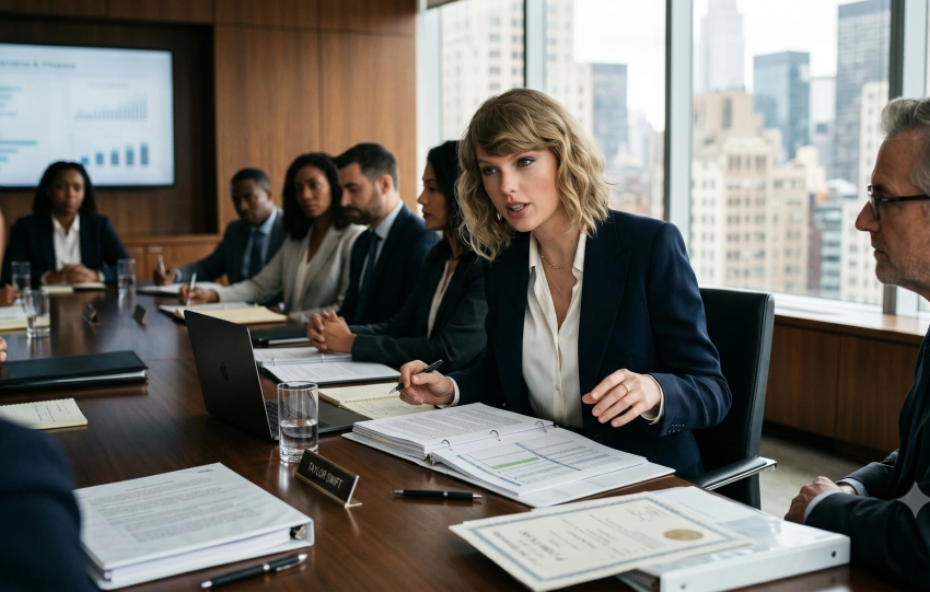 Taylor Swift Un caso de negocio donde el control de la Propiedad Intelectual convirtió una crisis un exito billonario