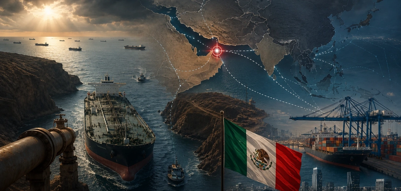 ¿Puede el Comercio Internacional sobrevivir al cierre de Ormuz Lo que el Milagro Mexicano nos Enseñó sobre el Petróleo.
