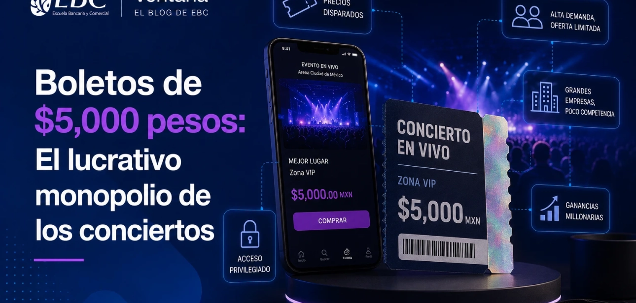 Boletos de $5,000 pesos El lucrativo monopolio de los conciertos