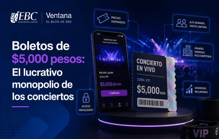 Boletos de $5,000 pesos El lucrativo monopolio de los conciertos