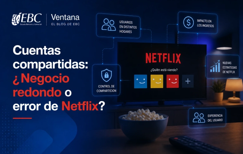Cuentas compartidas: ¿Negocio redondo o error de Netflix?