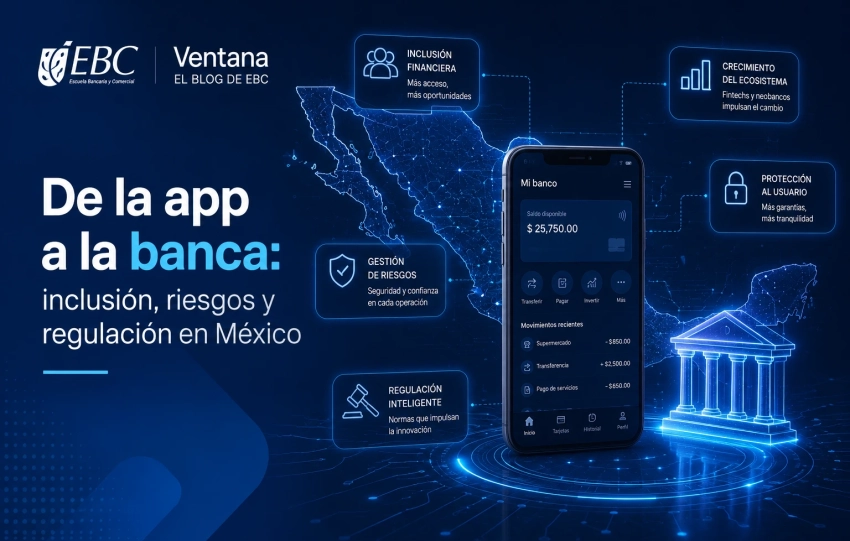 De la app a la banca inclusión, riesgos y regulación en México