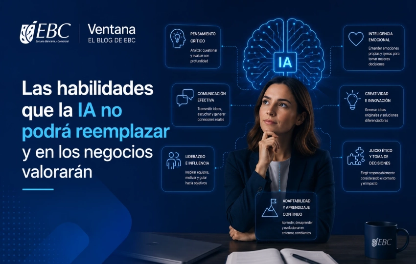 Las habilidades que la IA no podrá reemplazar y en los negocios valorarán.