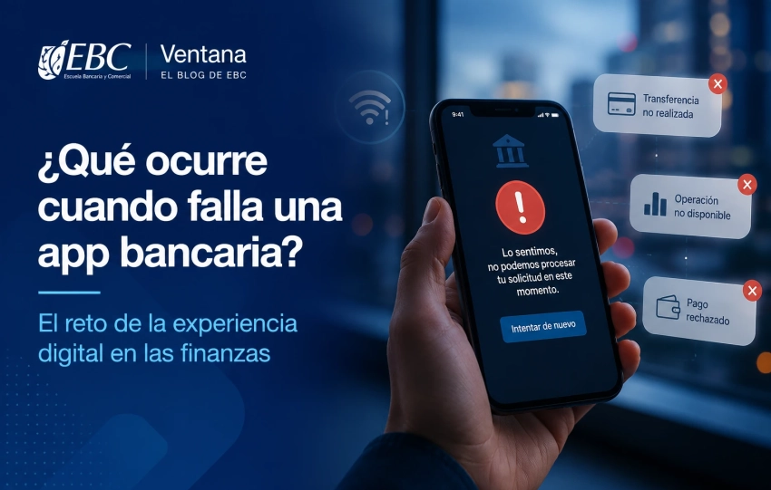 ¿Qué ocurre cuando falla una app bancaria El reto de la experiencia digital en las finanzas